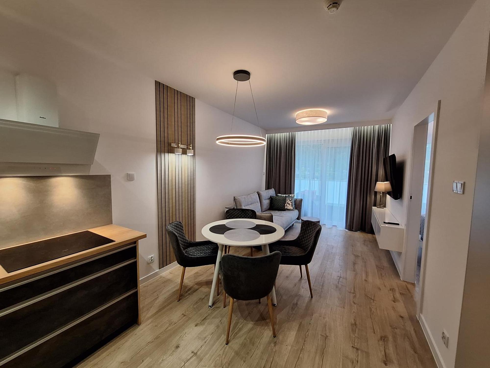 Апартаменты Modern White Kollataja 7A Колобжег Экстерьер фото