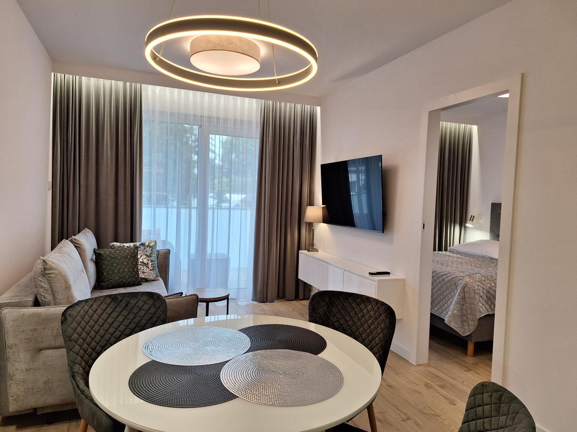 Апартаменты Modern White Kollataja 7A Колобжег Экстерьер фото